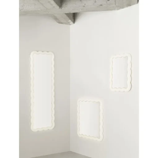 Normann Copenhagen Illu Spejl 65 x 50 cm Hvid