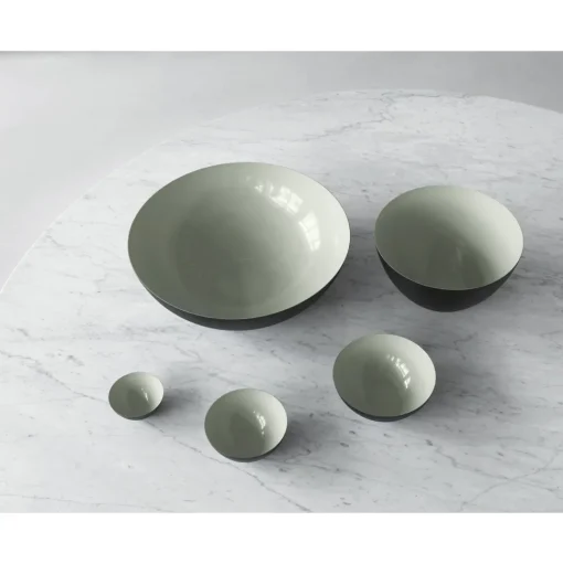 Normann Copenhagen Krenit SkålØ38 Dusty Green