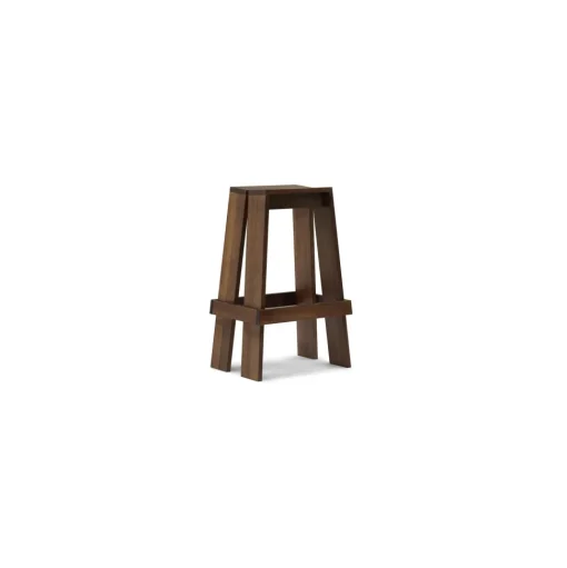 Normann Copenhagen Let Barstol H75 Brunlakeret Ask
