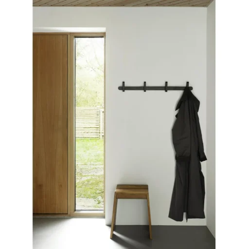 Normann Copenhagen Let Barstol H75 Brunlakeret Ask