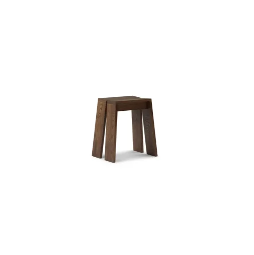 Normann Copenhagen Let Skammel Eg Brunlakeret Ask