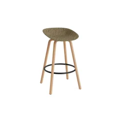 Normann Copenhagen Mat Barstol 75 cm Bøg/Sort/Seaweed