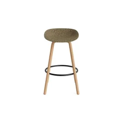 Normann Copenhagen Mat Barstol 75 cm Bøg/Sort/Seaweed