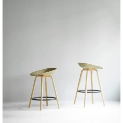 Normann Copenhagen Mat Barstol 65 cm Bøg/Sort/Seaweed