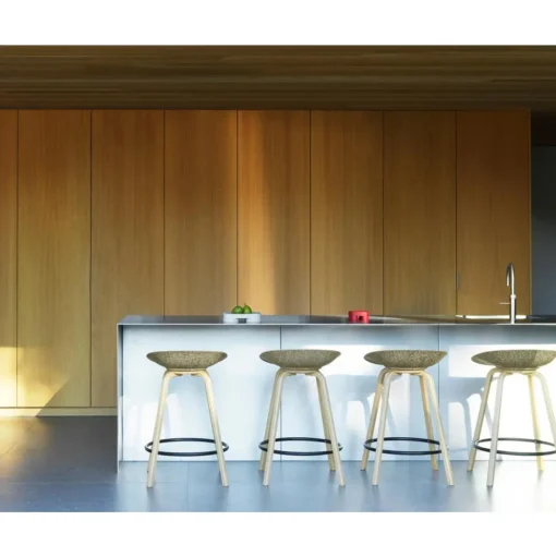 Normann Copenhagen Mat Barstol 65 cm Bøg/Sort/Seaweed