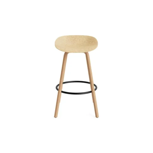 Normann Copenhagen Mat Barstol 75 cm Bøg/Sort/Hemp