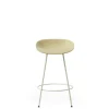 Normann Copenhagen Mat Barstol 65 cm Creme/Stål/Hamp