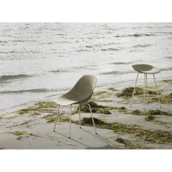 Normann Copenhagen Mat Barstol 65 cm Sort/Stål/Hamp