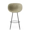 Normann Copenhagen Mat Barstol Med Armlán 65 cm Sort/Stål/Seaweed