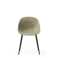 Normann Copenhagen Mat Spisebordsstol Sort/Stål/Seaweed
