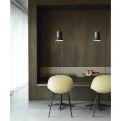 Normann Copenhagen Mat Spisebordsstol Sort/Stål/Seaweed