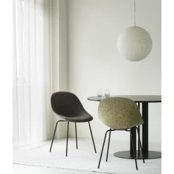 Normann Copenhagen Mat Spisebordsstol Sort/Stål/Seaweed