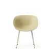 Normann Copenhagen Mat Spisebordsstol Med Armlán Creme/Stål/Hamp