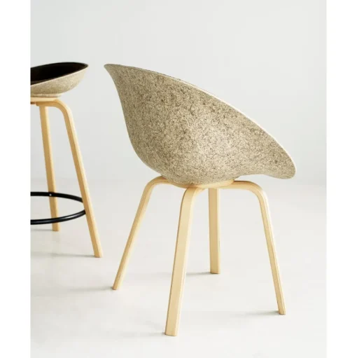 Normann Copenhagen Mat Spisebordsstol Med Armlán Hemp