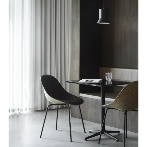 Normann Copenhagen Mat Spisebordsstol Sort/Stål/Hamp