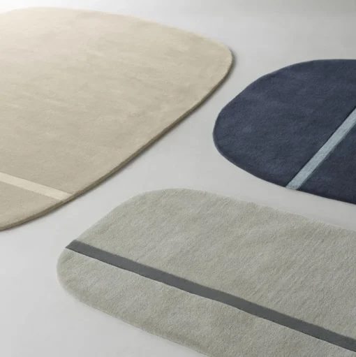 Normann Copenhagen Oona Gulvtáppe 90 x 200 cm Blå