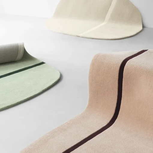 Normann Copenhagen Oona Gulvtáppe 90 x 200 cm Blå