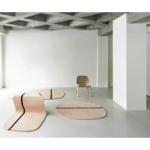 Normann Copenhagen Oona Gulvtáppe 140 x 140 cm Mint