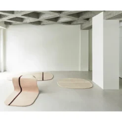 Normann Copenhagen Oona Gulvtáppe 140 x 140 cm Sand