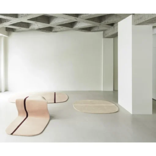 Normann Copenhagen Oona Gulvtáppe 140 x 140 cm Sand