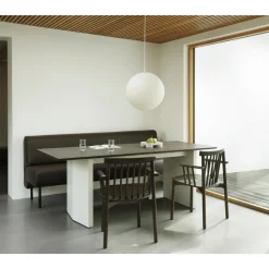Normann Copenhagen Panel Spisebord 90x200 Sort