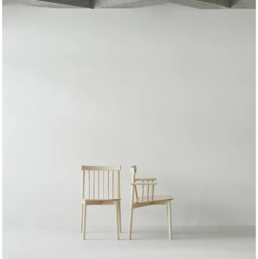 Normann Copenhagen Pind Spisebordsstol med Armlán Asketrá