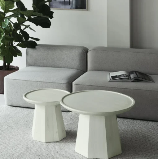 Normann Copenhagen Pine Sofabord Lille Light Green