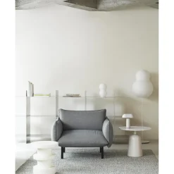 Normann Copenhagen Puff Bubble Gulvlampe Hvid