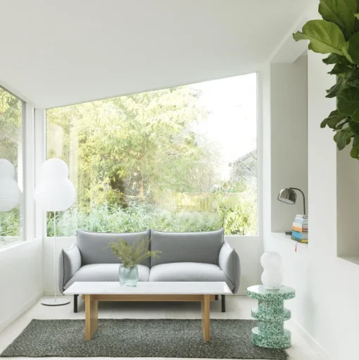 Normann Copenhagen Puff Bubble Gulvlampe Hvid
