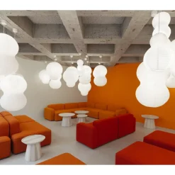 Normann Copenhagen Puff Bulb Skárm Hvid