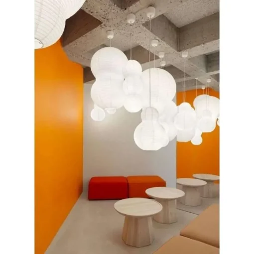 Normann Copenhagen Puff Multitude Skárm Hvid