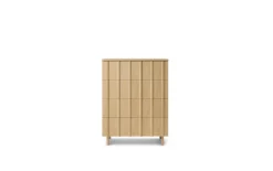 Normann Copenhagen Rib Kabinet Med 4 Skuffer Eg