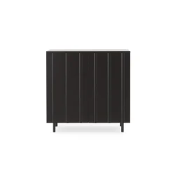 Normann Copenhagen Rib Kabinet Blød Sort