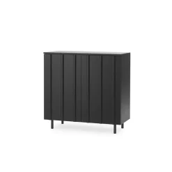 Normann Copenhagen Rib Kabinet Blød Sort