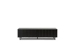 Normann Copenhagen Rib Skánk Lav Blød Sort