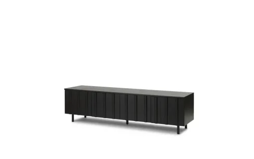 Normann Copenhagen Rib Skánk Lav Blød Sort