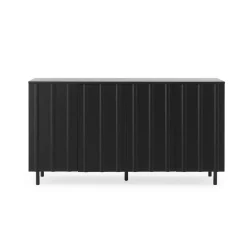 Normann Copenhagen Rib Skánk Blød Sort