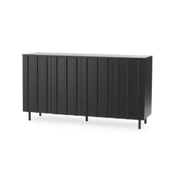 Normann Copenhagen Rib Skánk Blød Sort