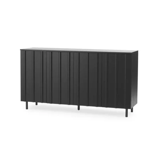 Normann Copenhagen Rib Skánk Blød Sort