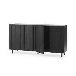 Normann Copenhagen Rib Skánk Blød Sort