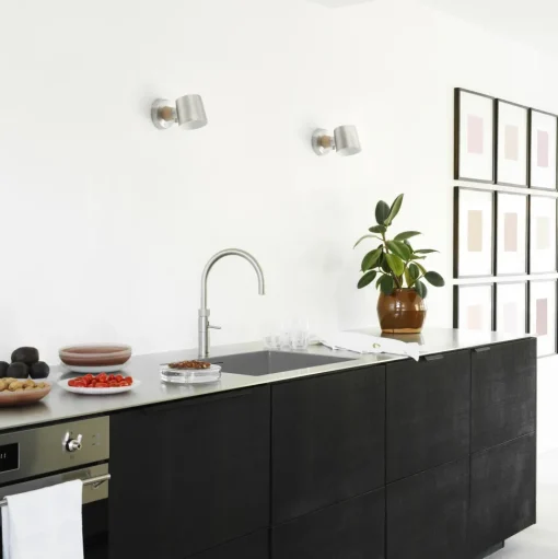 Normann Copenhagen Rise Váglampe Rustfrit Stål