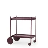 Normann Copenhagen Rul Rullevogn Burgundy