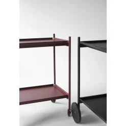 Normann Copenhagen Rul Rullevogn Burgundy