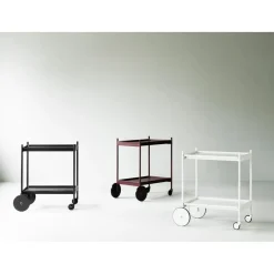 Normann Copenhagen Rul Rullevogn Burgundy