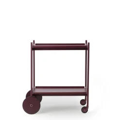 Normann Copenhagen Rul Rullevogn Burgundy