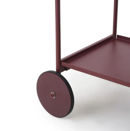 Normann Copenhagen Rul Rullevogn Burgundy