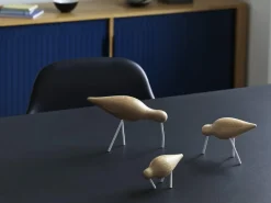 Normann Copenhagen Shorebird Egetrá Sort Stor