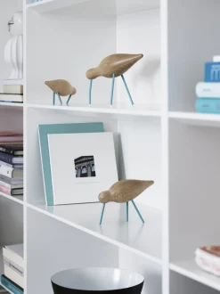 Normann Copenhagen Shorebird Egetrá Sort Stor