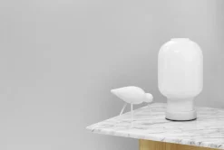 Normann Copenhagen Shorebird Egetrá Sort Stor