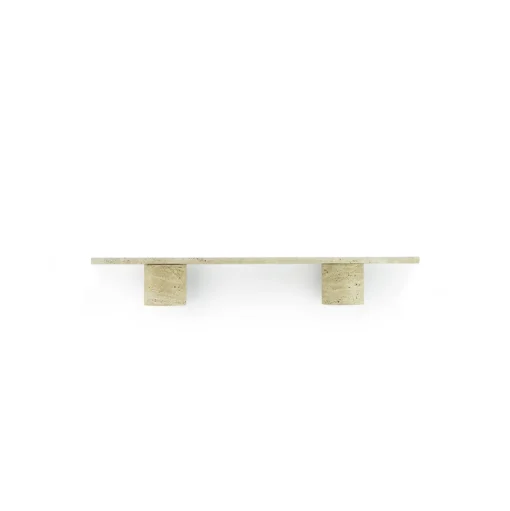 Normann Copenhagen Sten Hylde 80 cm Travertin